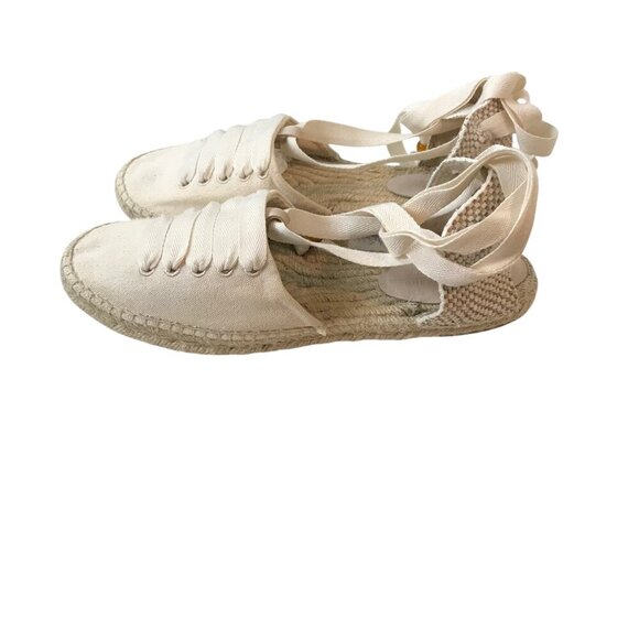 Weekend Max Mara Kirsh Espadrille Shoe Natural Size 41 (US 11) - Picture 5 of 6